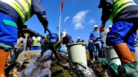 (Düzeltme) Bodrum'da Deniz Dibi Temizliği Kampanyası Gümüşlük'ten Başladı