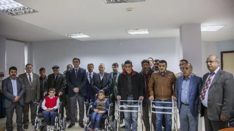 Engellileri Sevindiren Yardım