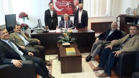 Denizli Bbsk'dan Kaymakam Görücü'ye Ziyaret