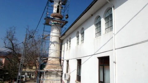 Terziler Köyü Camii Onarılıyor