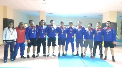 Kepez'in Güreşçileri Grup Şampiyonasında