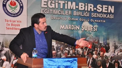 Eğitim-Bir-Sen Genel Başkanı Yalçın'dan Teşekkür Ziyareti