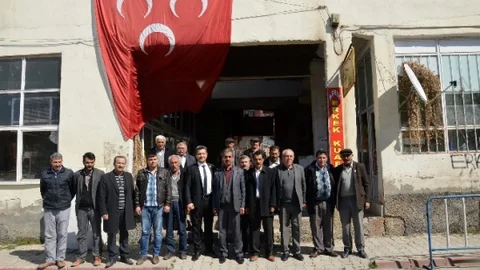 MHP'nin Dinamik Aday Adayı Hakan Kalkan Hekimhan'da