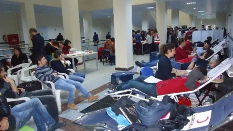 Bartın Üniversitesi'nde Kan Bağışı Etkinliği
