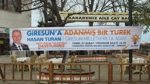 AK Parti Giresun Milletvekili Aday Adayı Turan Seçim Çalışmaların Sürdürüyor