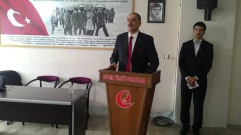 Aydın Ülkü Ocakları'ndan İstiklal Marşı Konferansı