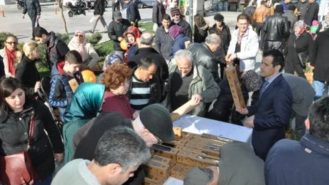 Balıkesir'de Bin 500 Çam Fidanı Dağıtıldı