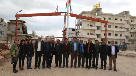 DTSO Heyeti Kobani'de İncelemelerde Bulundu