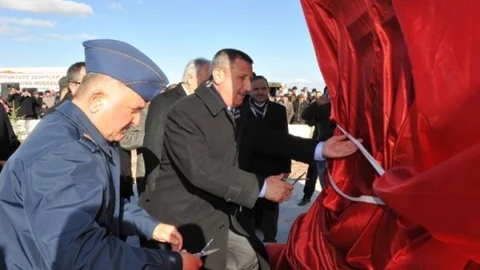 Şehitlik Anıtı Törenle Açıldı