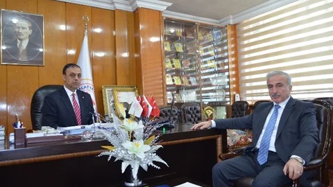 Vali Kamçı'dan MTB'ye Ziyaret