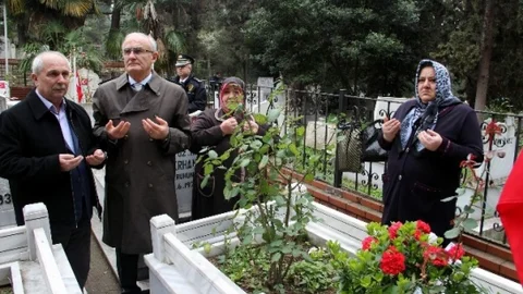 Samsun'da Şehitler Dualarla Anıldı