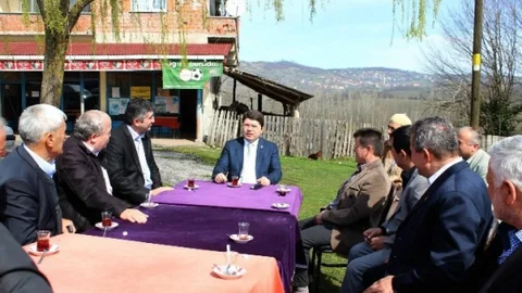 Milletvekili Yılmaz Tunç Ellibaş Köyünü Ziyaret Etti