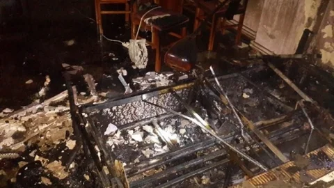 Akçakoca'da Ev Yangını