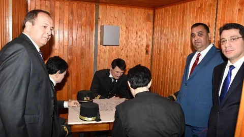 Nusret MAYın Gemisi Tarihi Günlerden Birine Daha Şahit Oldu