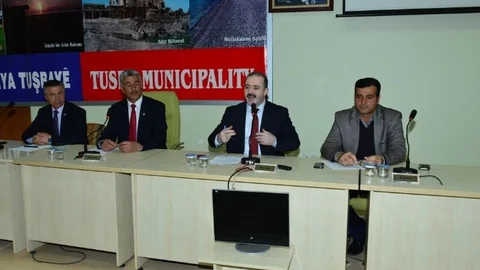 Başkan Özgökçe Mahalle Muhtarlarıyla Bir Araya Geldi