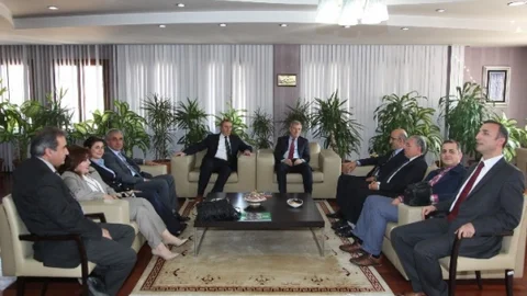 Kayserililerden Ato Başkanı Menevşe'ye Ziyaret