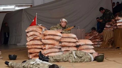 Engelli Öğrenciler Çanakkale Zaferi'ni Canlandırdı