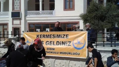 Didim İmam Hatip Ortaokulu'na Kermes Desteği