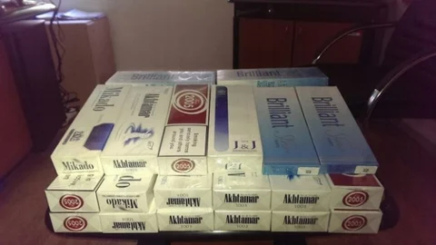 Suriyelinin Valizinde 420 Paket Kaçak Sigara