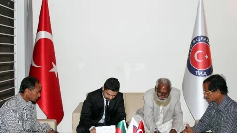 Bangladeş'te Mehmet Akif Ersoy Eğitim Binasının İnşasına Başlandı