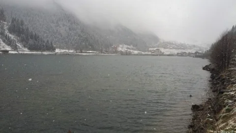 Uzungöl Beyaza Büründü