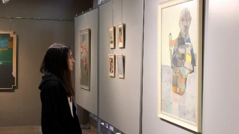 “Ismail Özgür Soğancı Resim Sergisi” Sanatseverlerle Buluştu