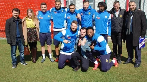 ''birşey Olmaz Deme'' Projesine Eskişehirspor'dan Destek