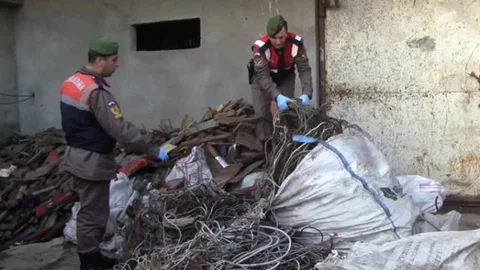 Kablo Hırsızlarına Yönelik Operasyon Jandarma Kamerasında