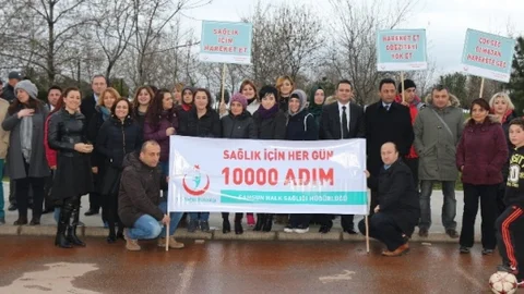 “Daha Sağlıklı Gelecek İçin Tuzu Azaltın” Yürüyüşü