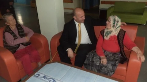 Kaymakam Küçük Huzurevini Ziyaret Etti