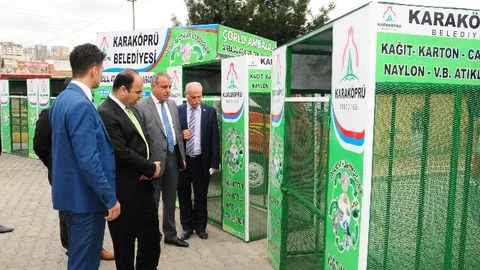 Karaköprü Belediyesi Geri Dönüşüm Projesi Gerçekleştirdi