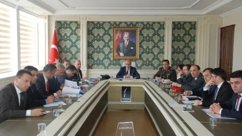 Seçim Güvenliği Toplantısı Yapıldı