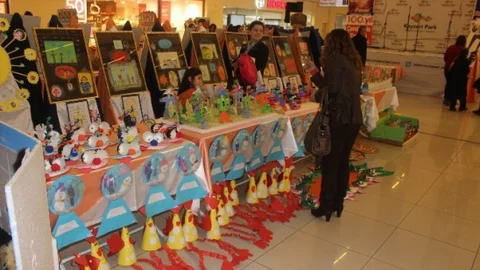 Tekden Koleji Öğrencilerinden Anlamlı Sergi