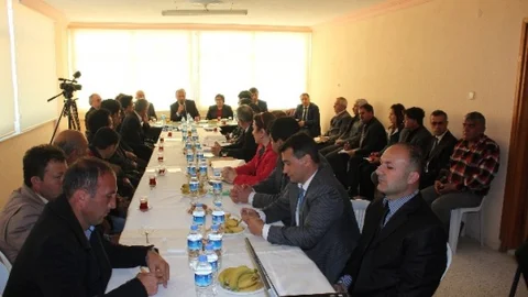 Meski Aydıncık Ve Bozyazı'da Muhtarları Bilgilendirdi