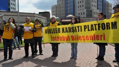 Nükleer Santraller Zirvesi Protesto Edildi
