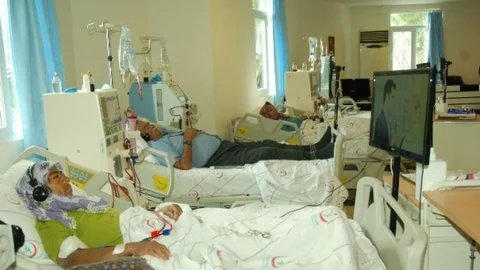 Diyaliz Merkezi'nde Hastaya Özel Televizyon