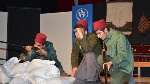 Gençlik Merkezi ‘Çanakkale' Adlı Tiyatroyu Sahneledi