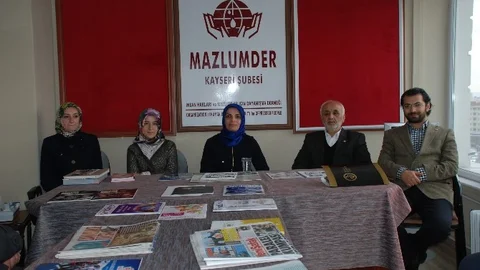 Hatice Kurt Başkan Çolakbayrakdar'ı Ve Mazlumder'i Ziyaret Etti