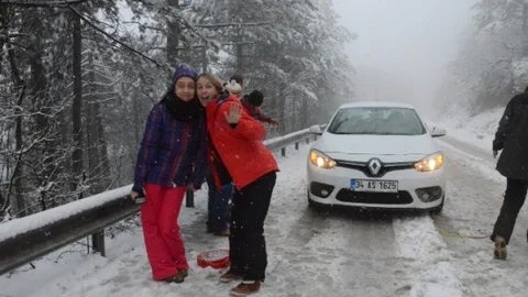 Sürücüler Mart Karına Hazırlıksız Yakalandı