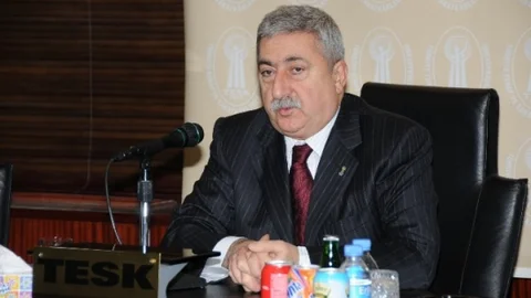 Tesk Genel Başkanı Bendevi Palandöken