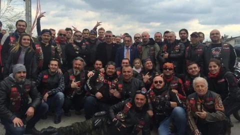 Motosiklet Hayranları Bir Araya Geldi