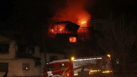 Başkent'te Korkutan Yangın