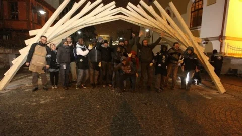 Barış Ve Kardeşlik Köprüsü Odunpazarı'nda Kuruldu