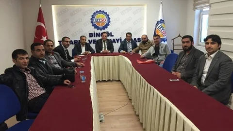Bingöl TSO'dan İş Gezisi Toplantısı