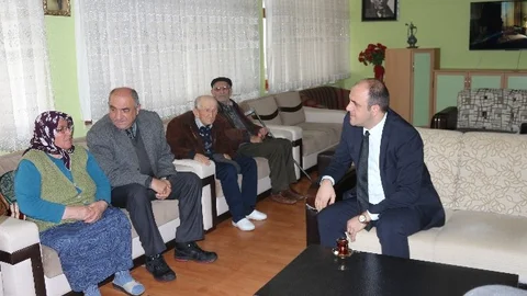 Sağlık Müdürü Ünlübay'dan Huzurevi Ziyareti