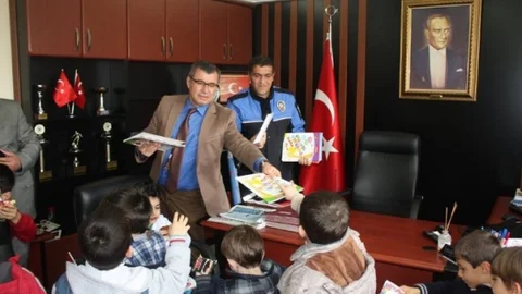 Didim İlçe Emniyet Müdürü Aytekin Minikleri Ağırladı