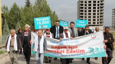 18-24 Mart Yaşlılar Haftası Yürüyüş Etkinliği