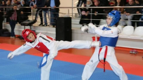 Saruhanlı'da Taekwondo Şöleni