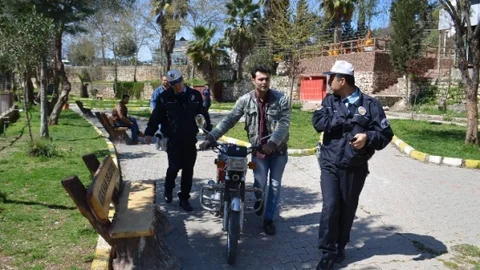 Kırıkhan'da Motosiklet Denetimleri Arttı