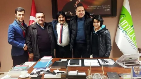 Gönültaş Başkan İsmail Can'ı Ziyaret Etti